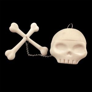 [ 2 FOR $10 ] NWOT SILICON SKULL LOOSE TEA INFUSER